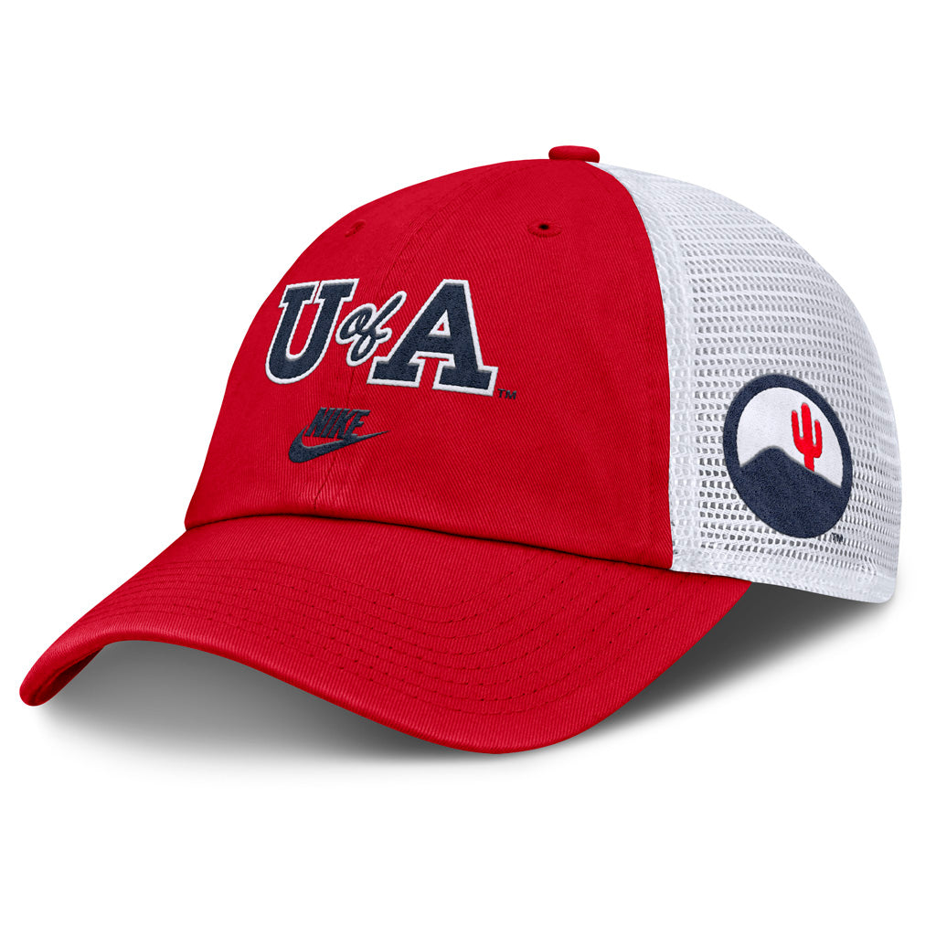 NCAA Arizona Wildcats Nike Desert Side Patch Adjustable Slouch Hat - Red