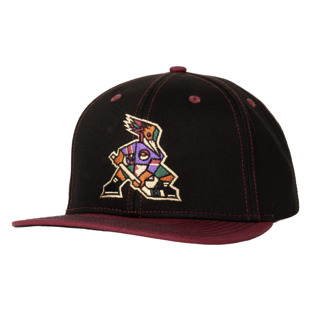 Tucson Roadrunners CCM Two-Tone Logo Snapback Hat - Black