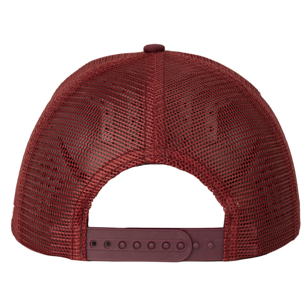 Tucson Roadrunners CCM Tonal Logo Snapback Trucker Hat - Maroon