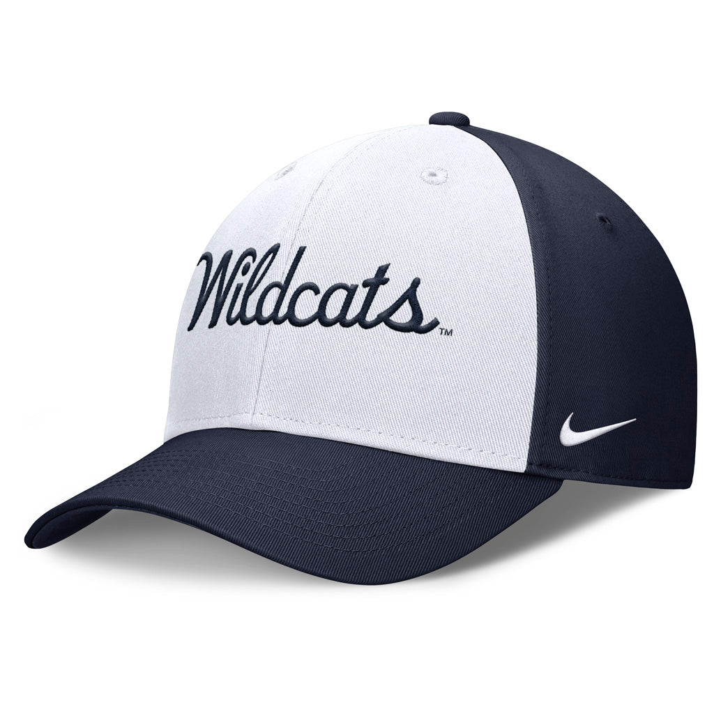 NCAA Arizona Wildcats Nike Script Structured Adjustable Hat - White