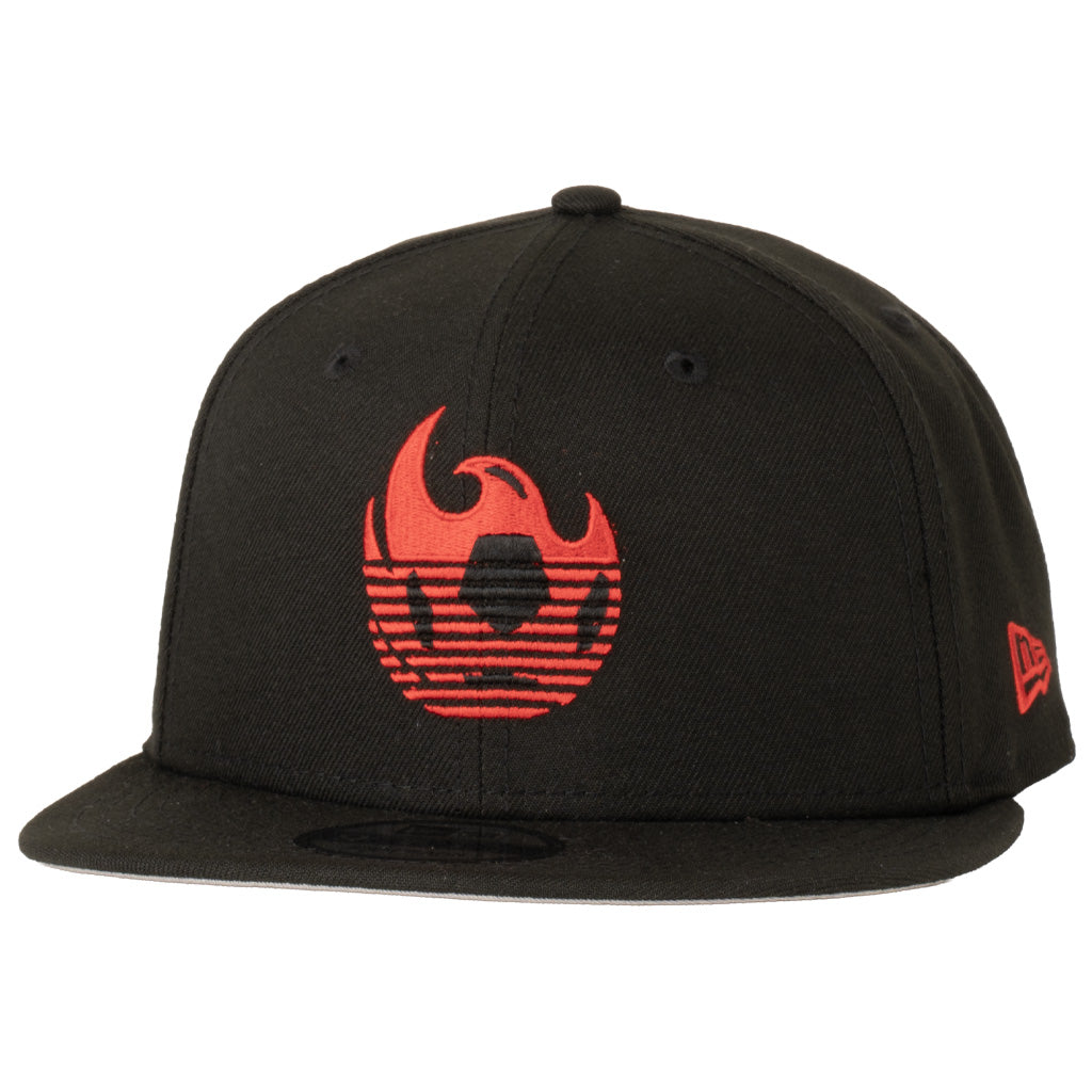 Phoenix Rising New Era Horizon Fade 9FIFTY Snapback Hat - Black