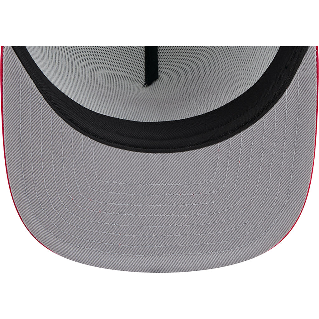 MLB Atlanta Braves New Era Retro Script 9FIFTY A-Frame Snapback Hat - White