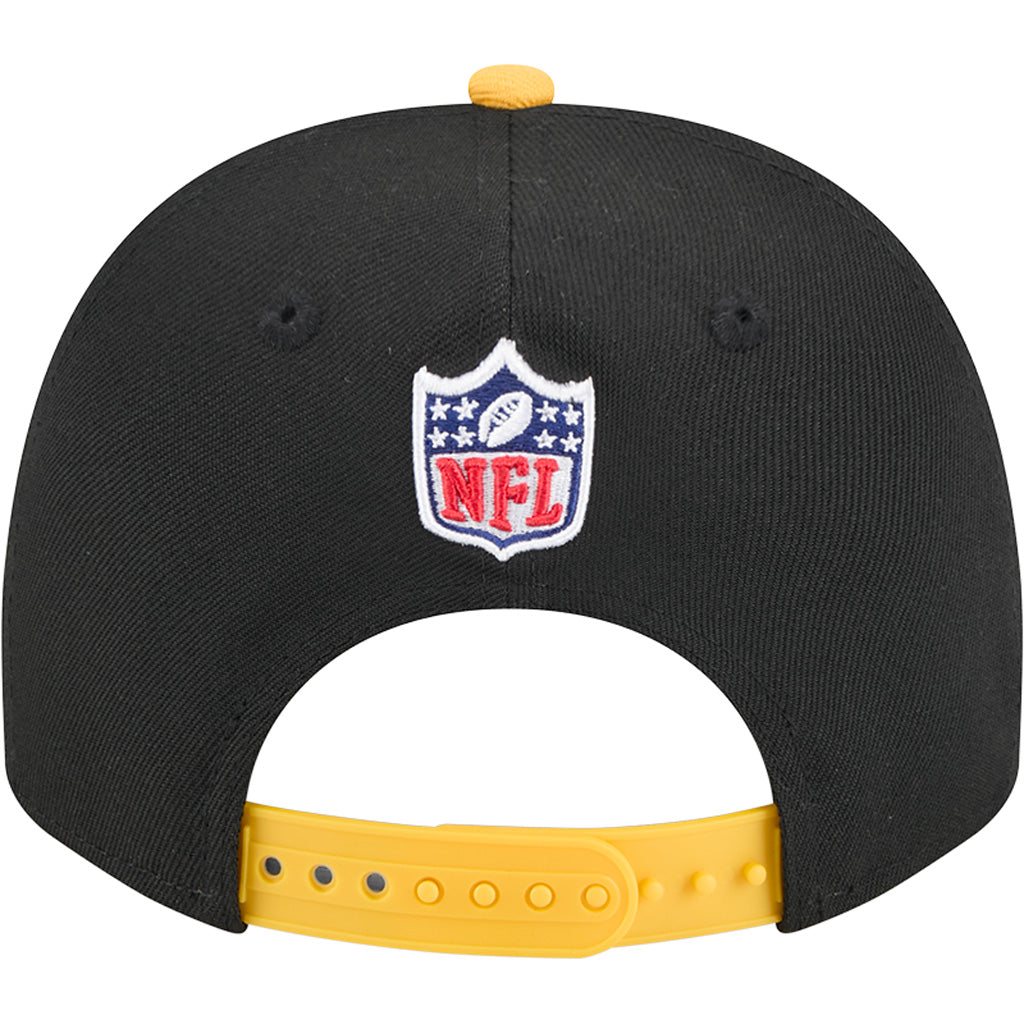 NFL Pittsburgh Steelers New Era 2025 Draft 9FIFTY A-Frame Hat - Black