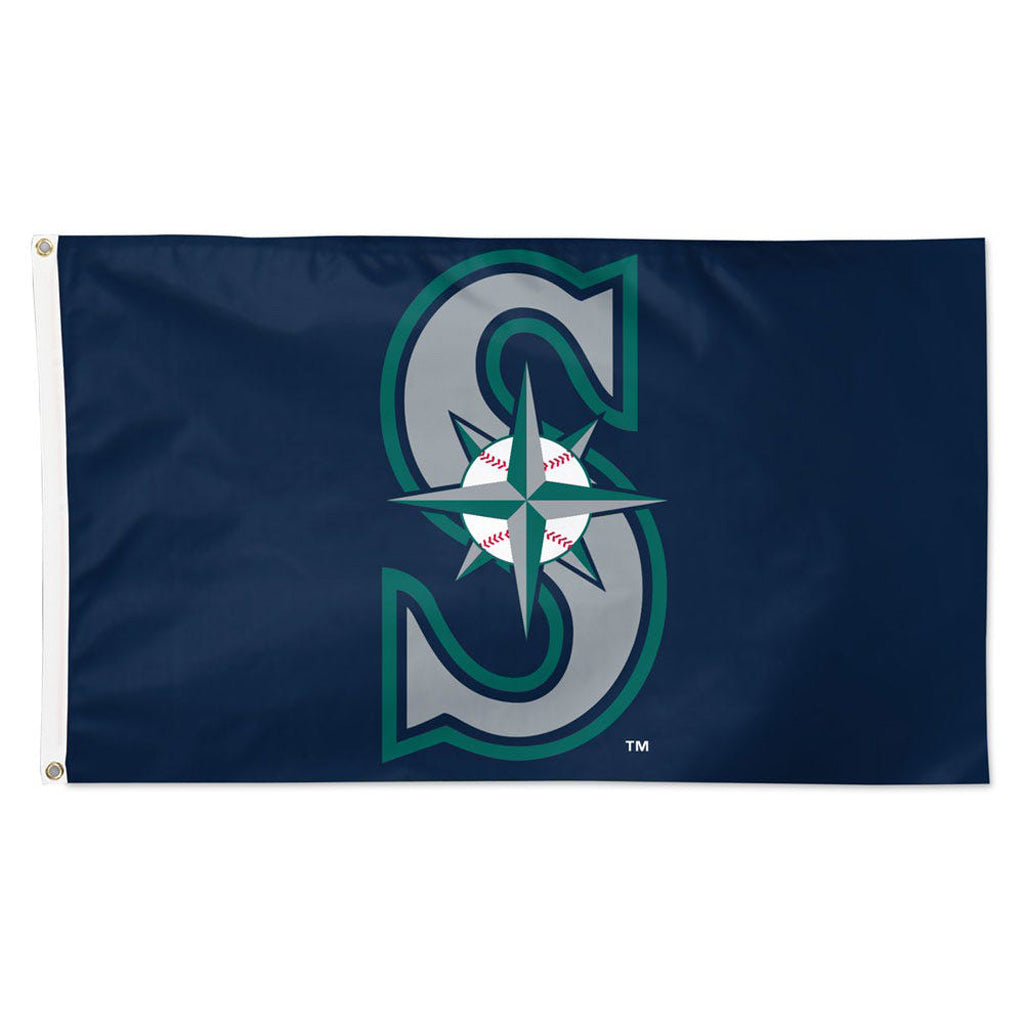 MLB Seattle Mariners WinCraft 3' x 5' Team Flag - Navy