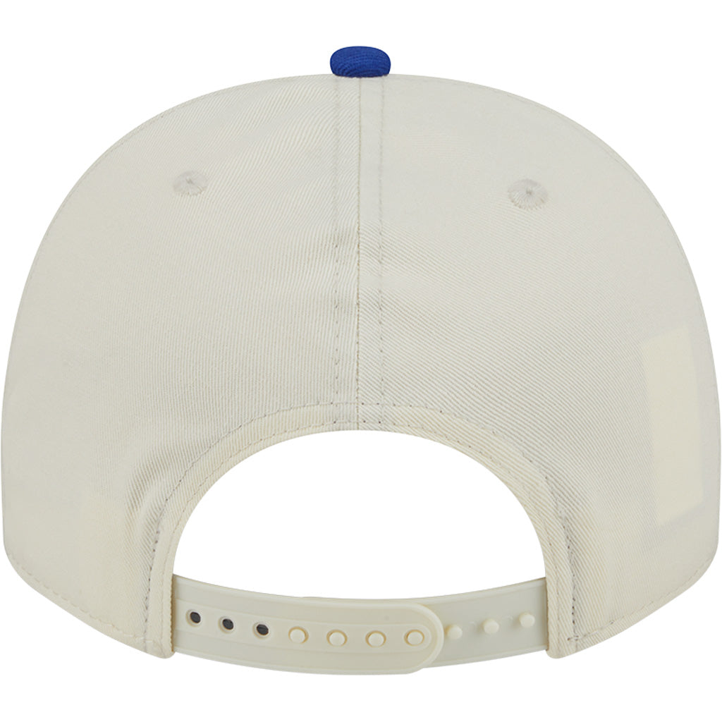 NFL Denver Broncos New Era Chainstitch Two-Tone 9FIFTY A-Frame Snapback Hat - Cream