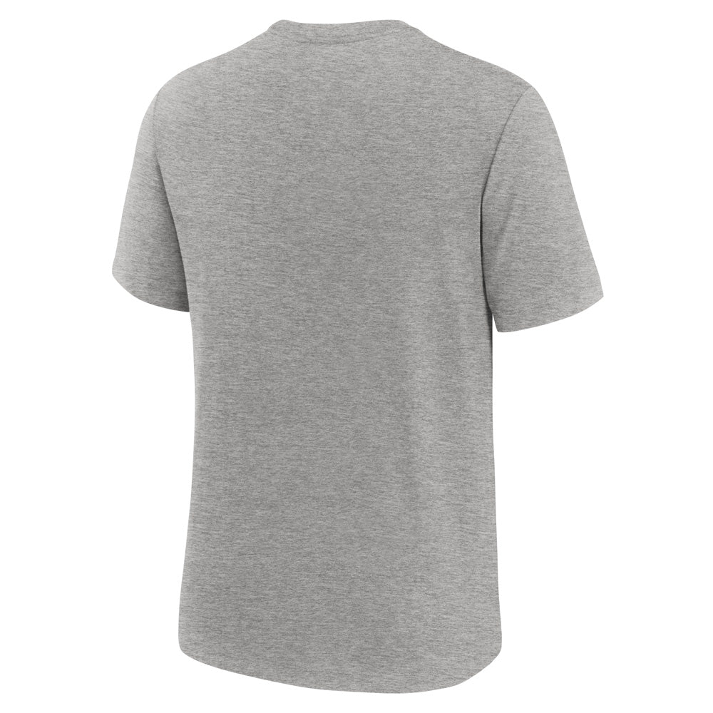 MLB Atlanta Braves Hank Aaron Nike Cooperstown Local Tri-Blend T-Shirt - Gray