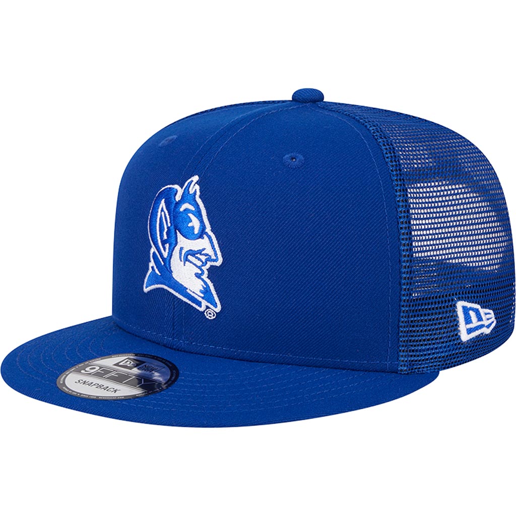 NCAA Duke Blue Devils New Era 9FIFTY Snapback Trucker Hat - Blue
