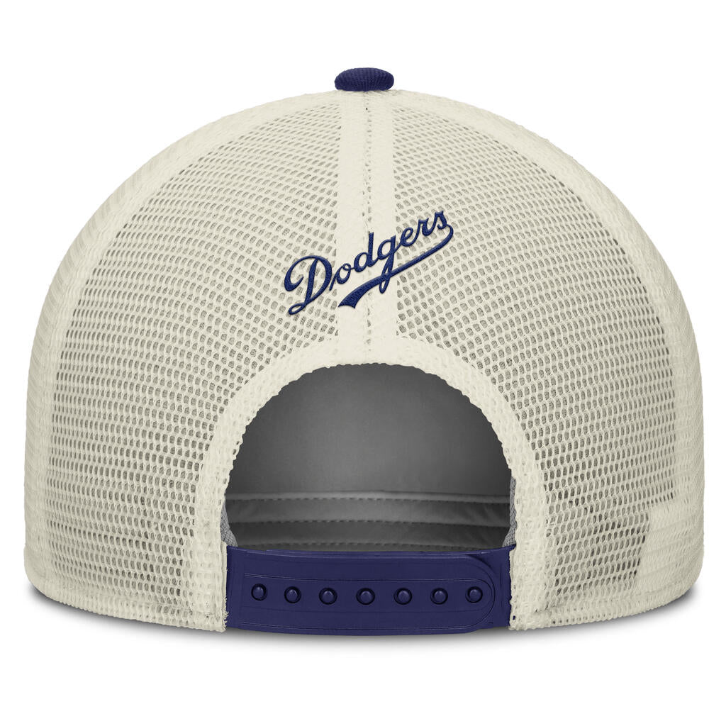 MLB Los Angeles Dodgers Nike Cooperstown Trucker Snapback Hat - Blue