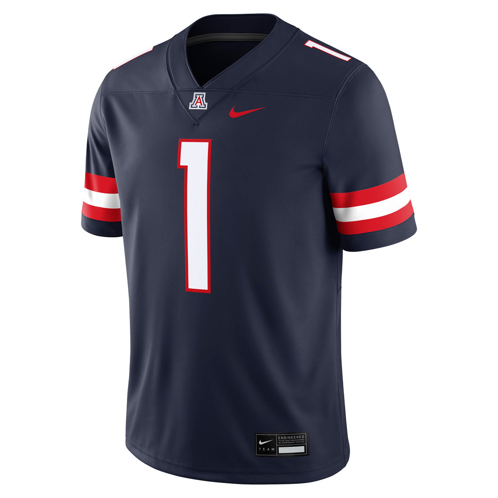 NCAA Arizona Wildcats Nike Home Football Jersey - Navy