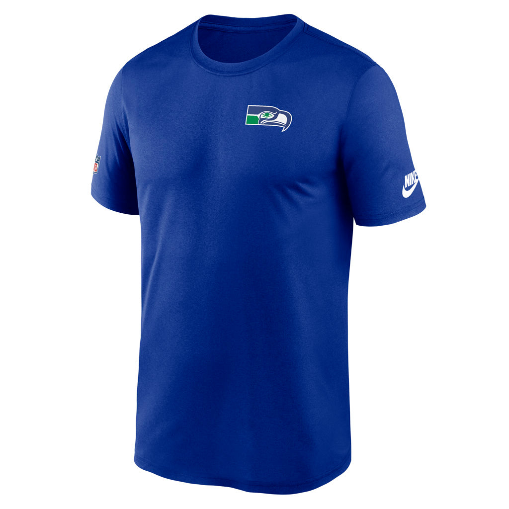 NFL Seattle Seahawks Nike Small Alternate Logo Legend T-Shirt - Blue