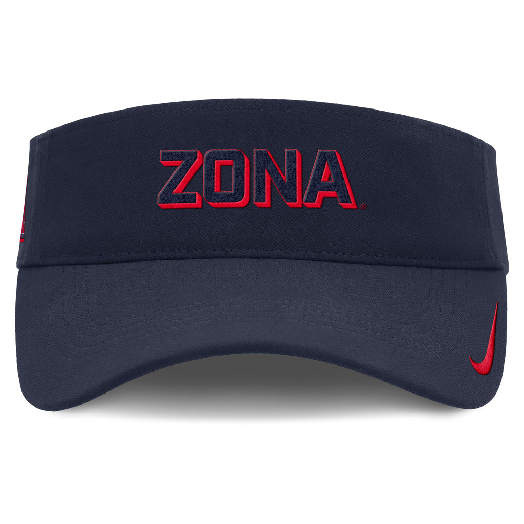 NCAA Arizona Wildcats Nike Ace Practice Visor Hat - Navy