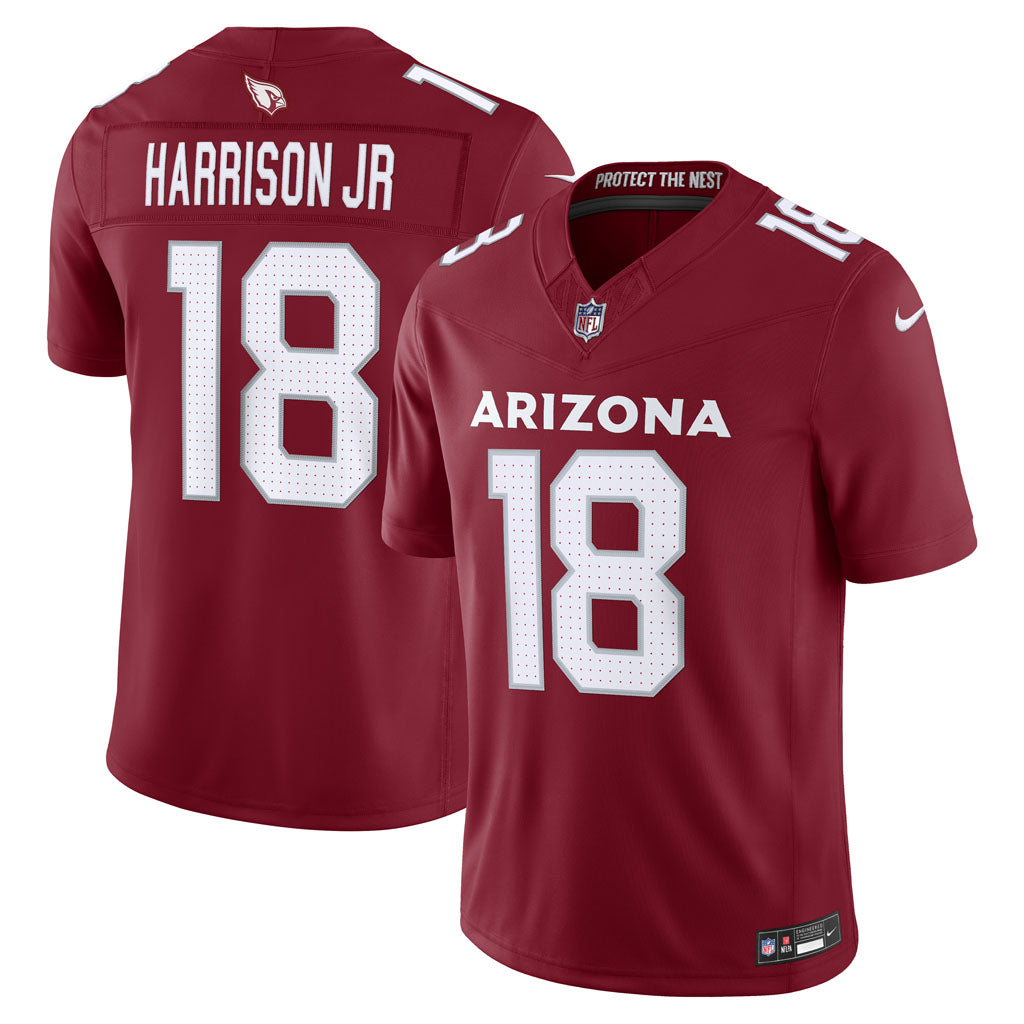 NFL Arizona Cardinals Marvin Harrison Jr. Nike Vapor F.U.S.E. Stitched Limited Jersey - Red