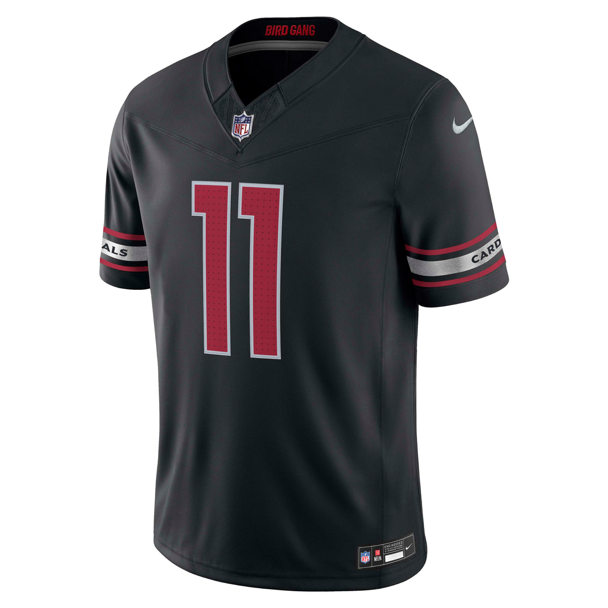 NFL Arizona Cardinals Larry Fitzgerald Nike Alternate Stitched Limited Jersey- Black
