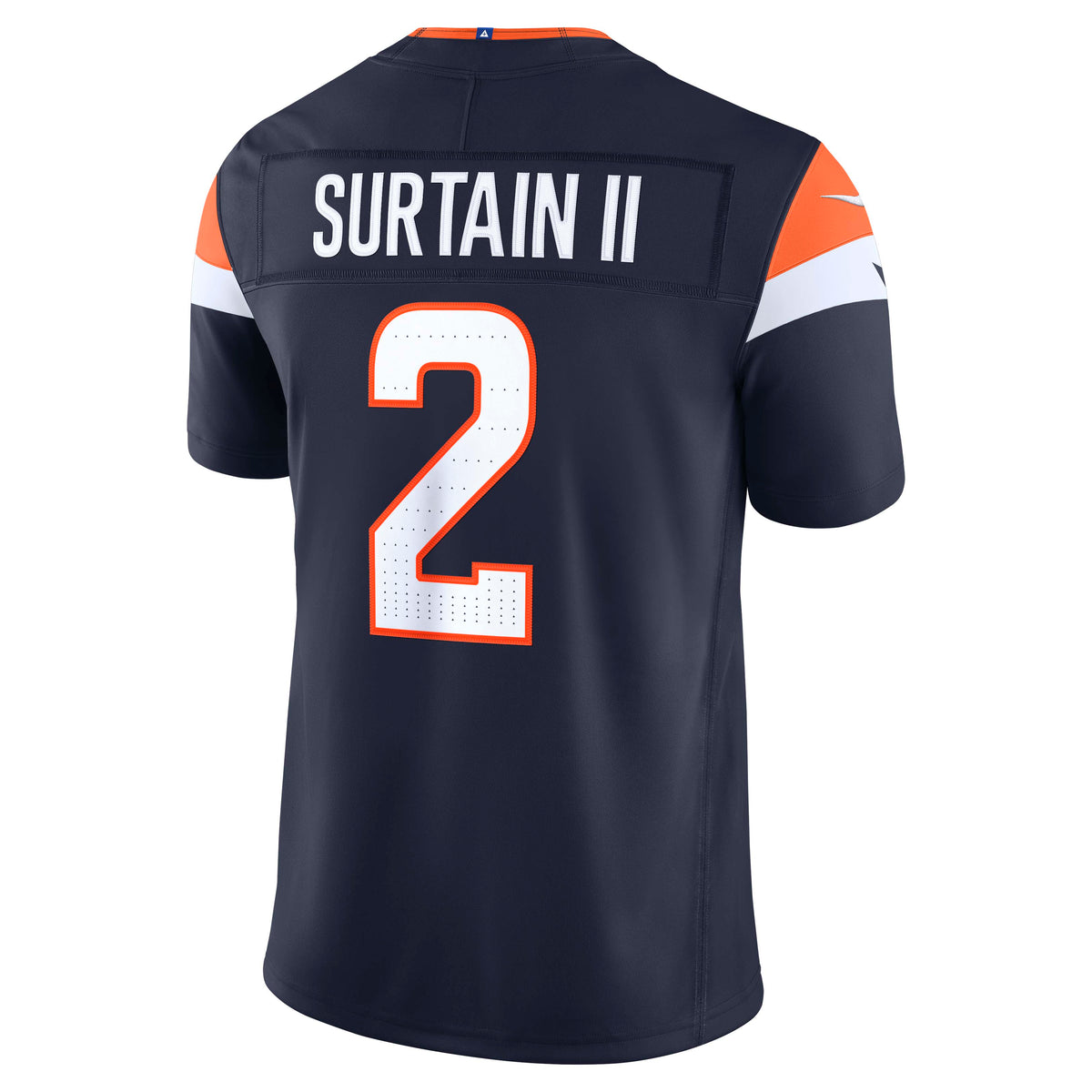 NFL Denver Broncos Patrick Surtain II Nike Alternative Stitched Limited Jersey- Navy