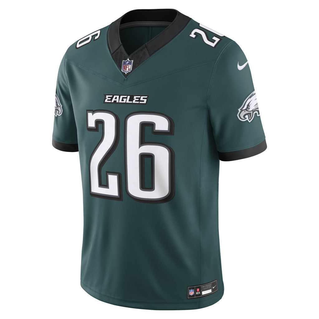 NFL Philadelphia Eagles Saquon Barkley Nike Vapor F.U.S.E. Stitched Limited Jersey - Green