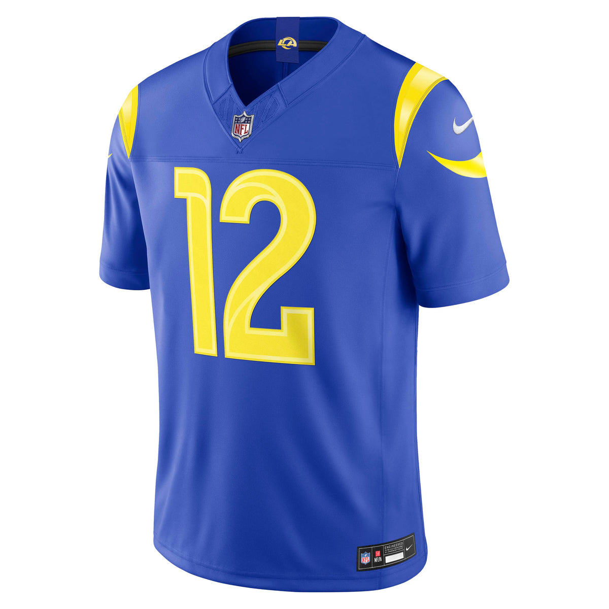 NFL Los Angeles Rams Puka Nacua Nike Home Stitched Limited Jersey- Blue
