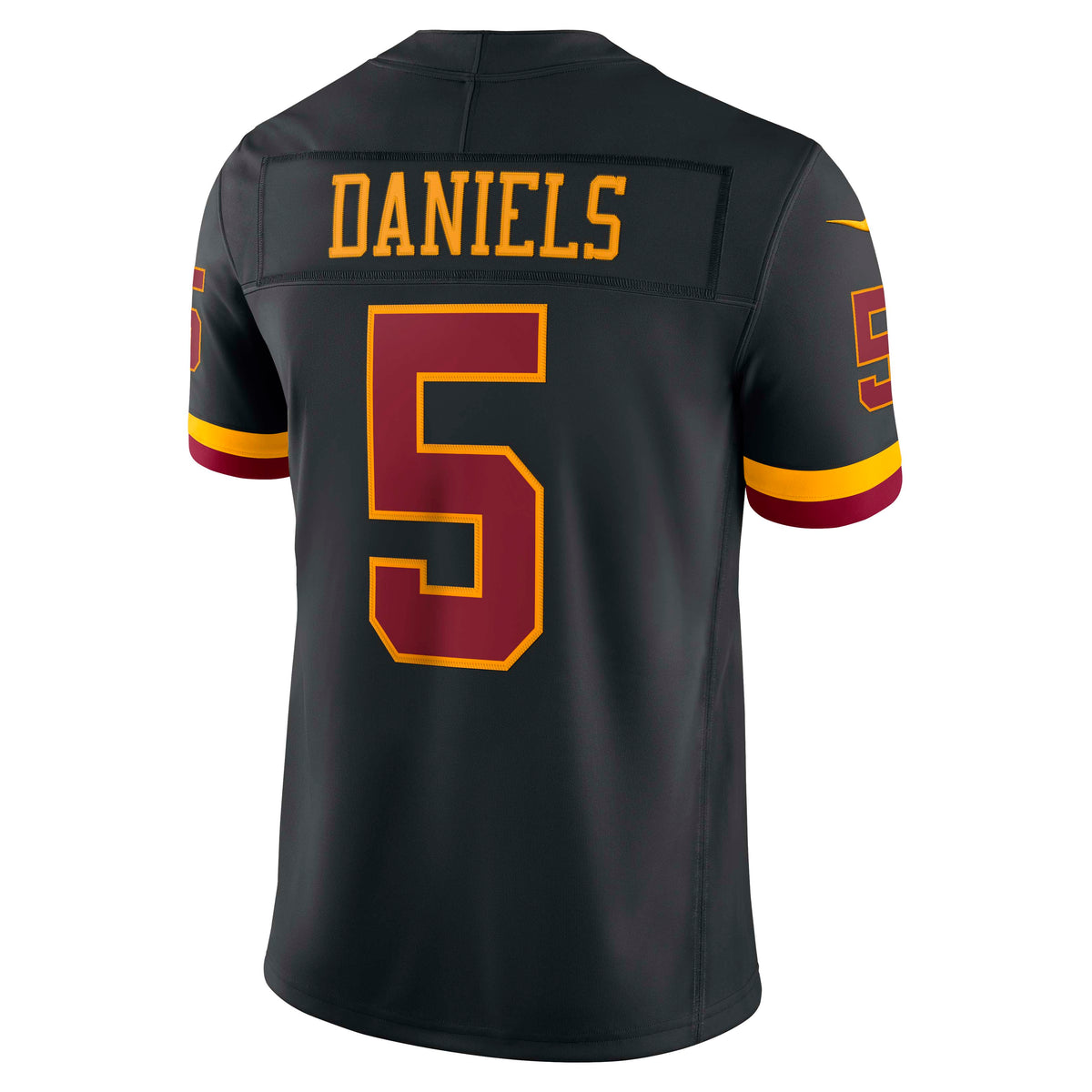 NFL Washington Commanders Jayden Daniels Nike Alternative Stitched Limited Jersey- Black