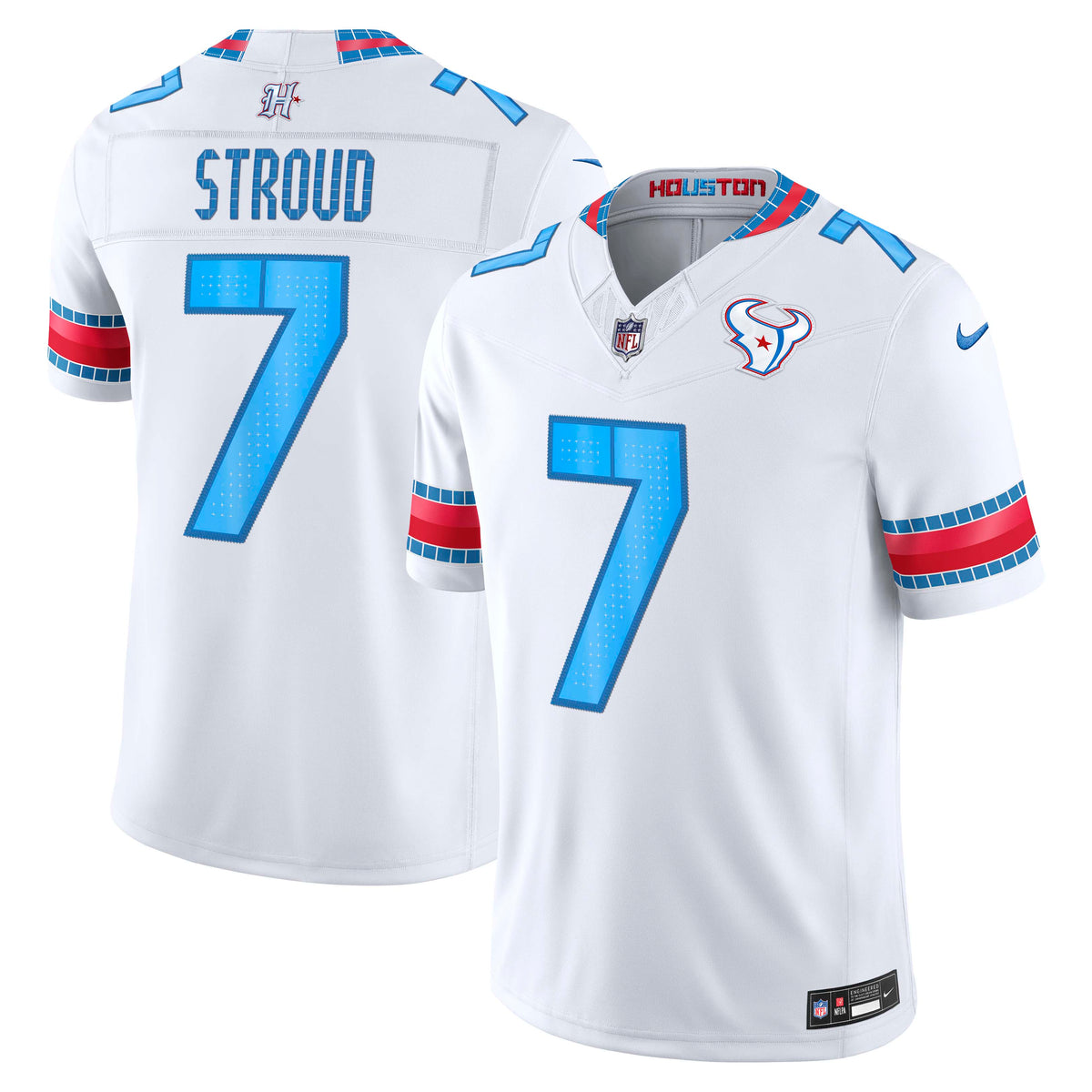 NFL Houston Texans CJ Stroud Nike 2026 Rivalry Stitched Limited Jersey- White