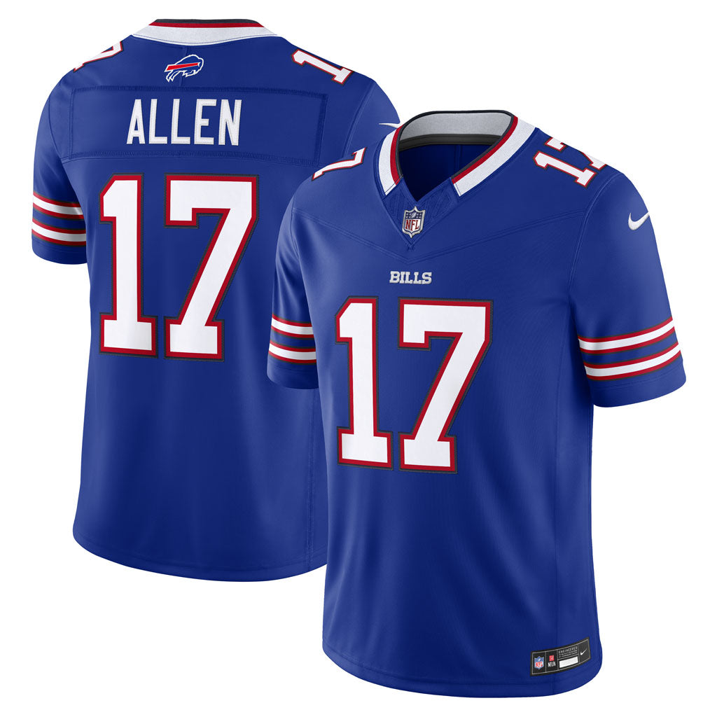 NFL Buffalo Bills Josh Allen Nike Vapor F.U.S.E. Stitched Limited Jersey - Blue