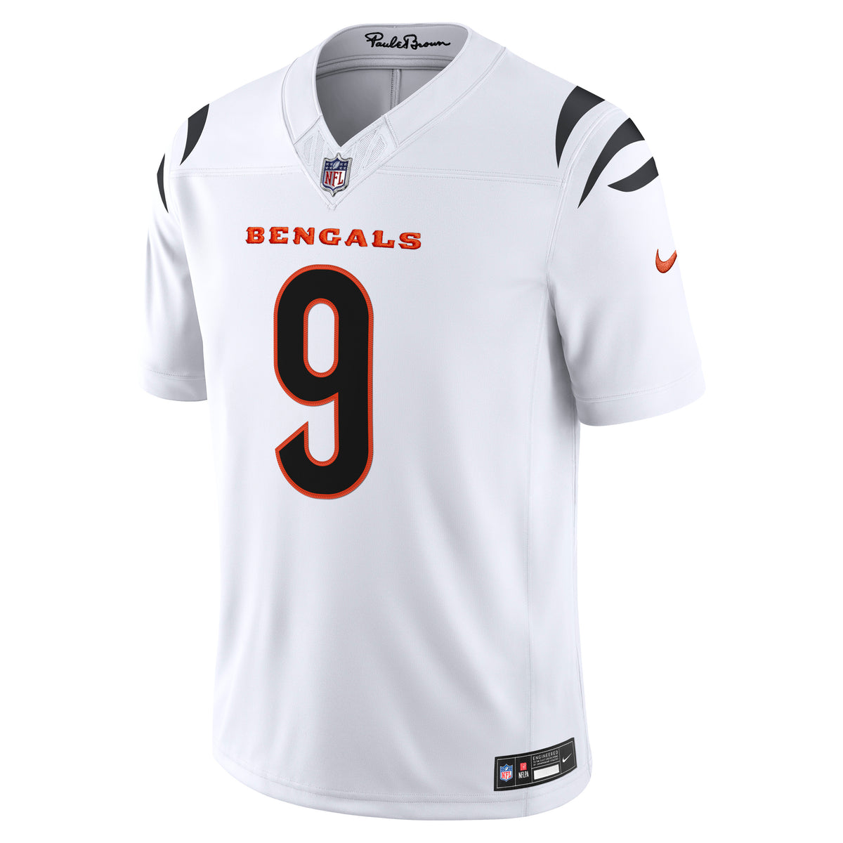 NFL Cincinnati Bengals Joe Burrow Nike Alternate Stitched Limited Jersey- White