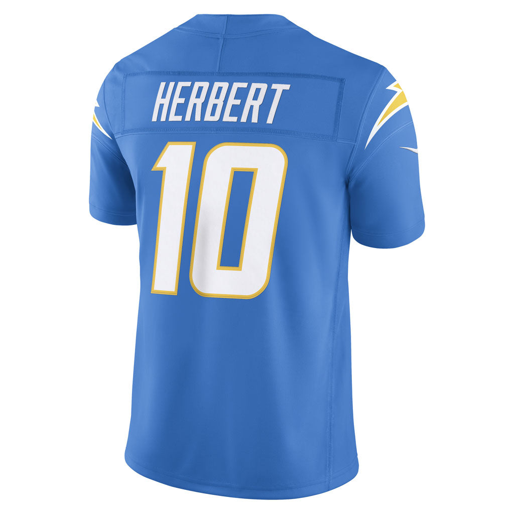 NFL Los Angeles Chargers Justin Herbert Nike Vapor F.U.S.E. Stitched Limited Jersey - Blue