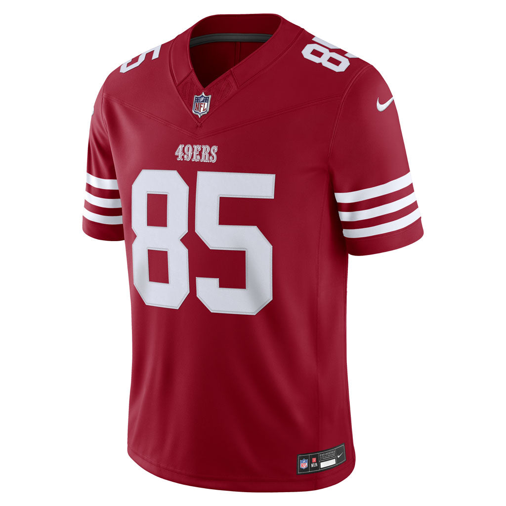 NFL San Francisco 49ers George Kittle Nike Vapor F.U.S.E. Stitched Limited Jersey - Red