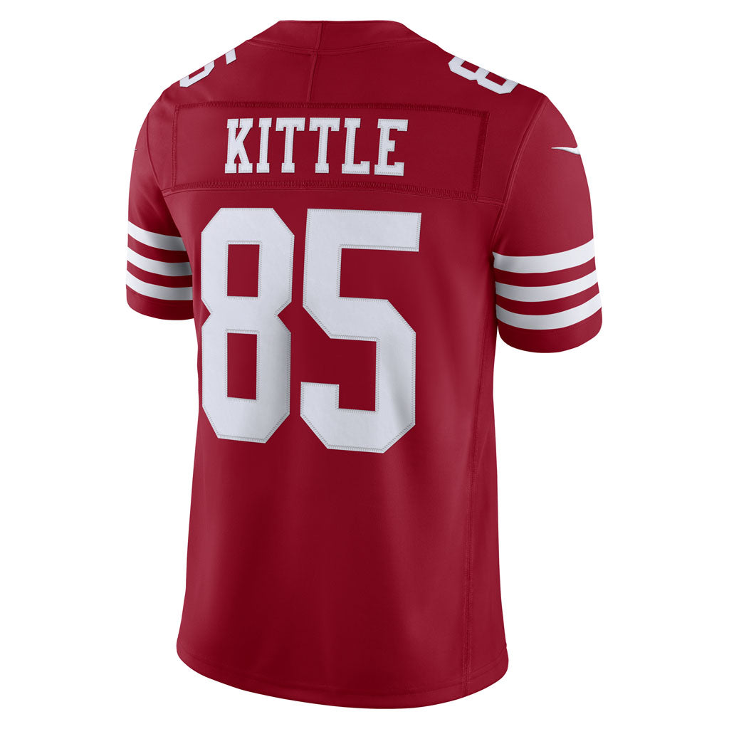 NFL San Francisco 49ers George Kittle Nike Vapor F.U.S.E. Stitched Limited Jersey - Red