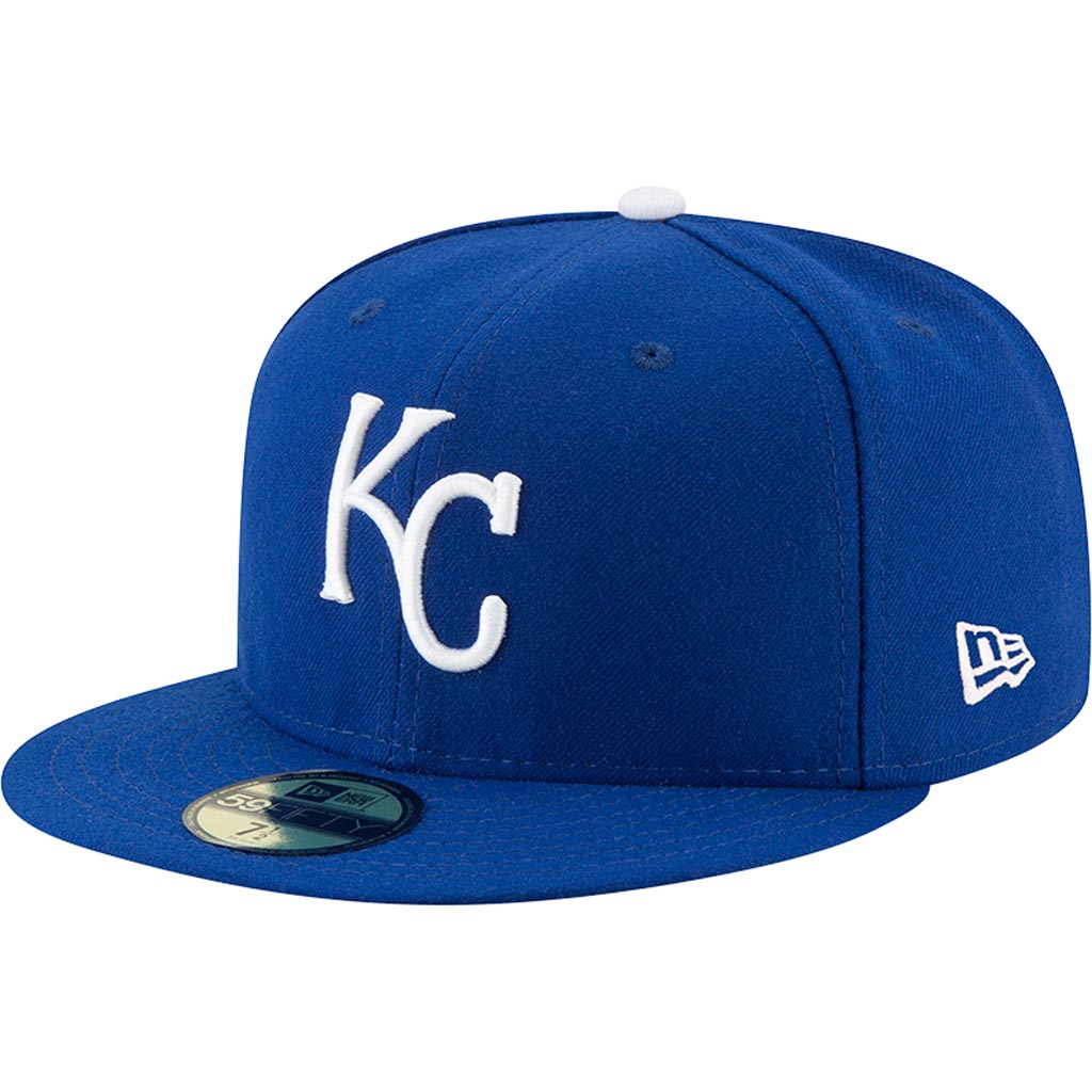 MLB Kansas City Royals New Era Authentic Collection Home On-Field 59FIFTY Fitted Hat - Blue