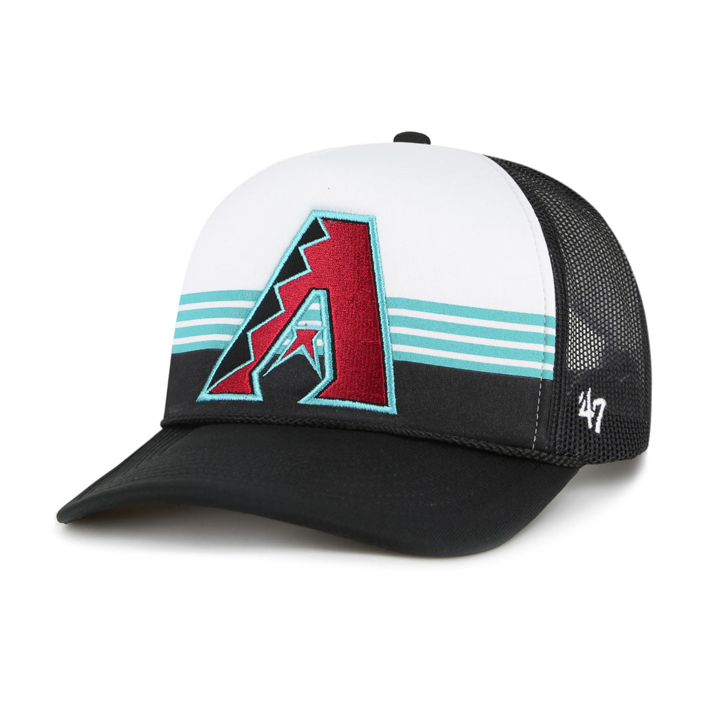 MLB Arizona Diamondbacks '47 Liftoff Trucker Snapback Hat - White