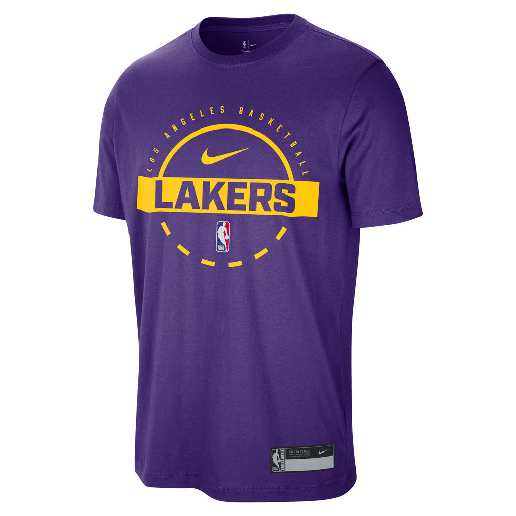 NBA Los Angeles Lakers Nike 2025 Authentic Practice T-Shirt - Purple