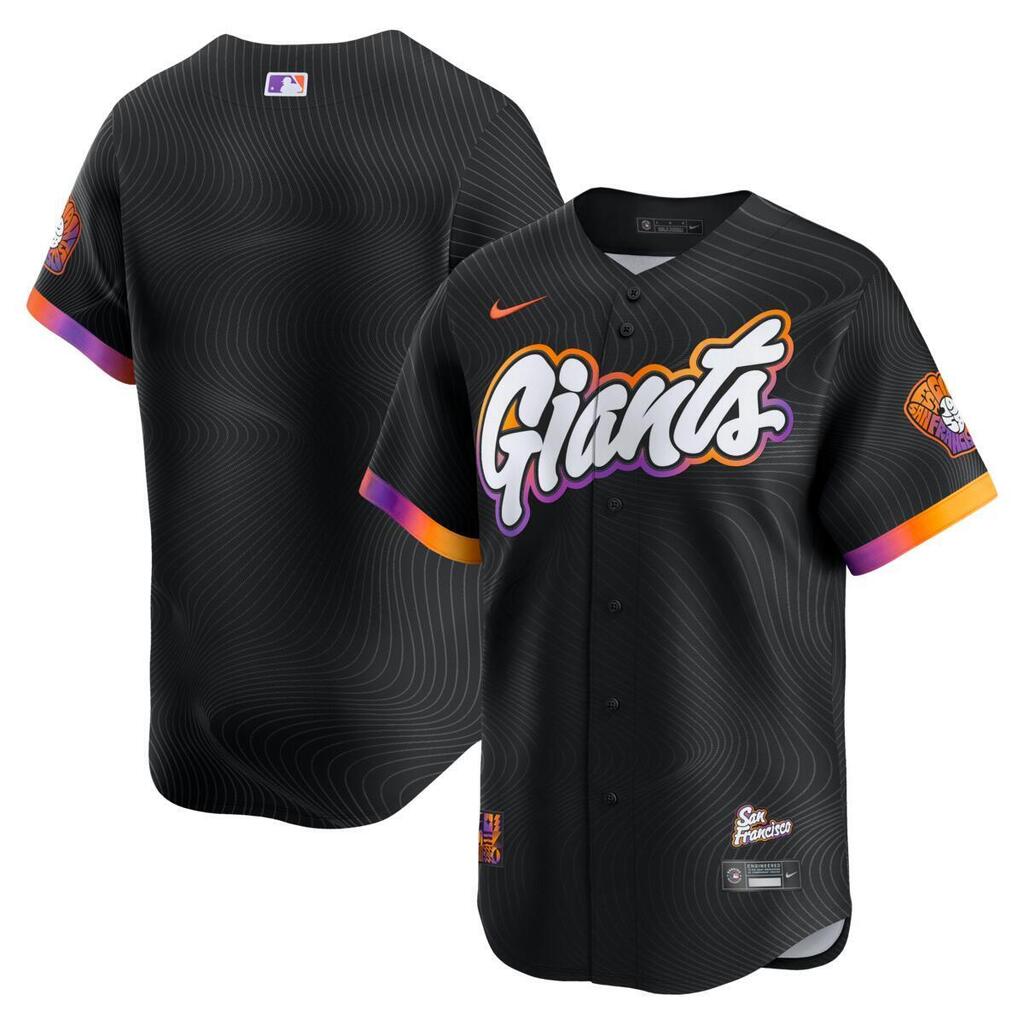MLB San Francisco Giants Nike 2025 City Connect Limited Jersey - Black