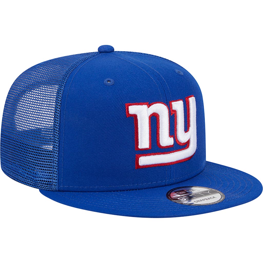 NFL New York Giants New Era 9FIFTY Snapback Trucker Hat - Blue