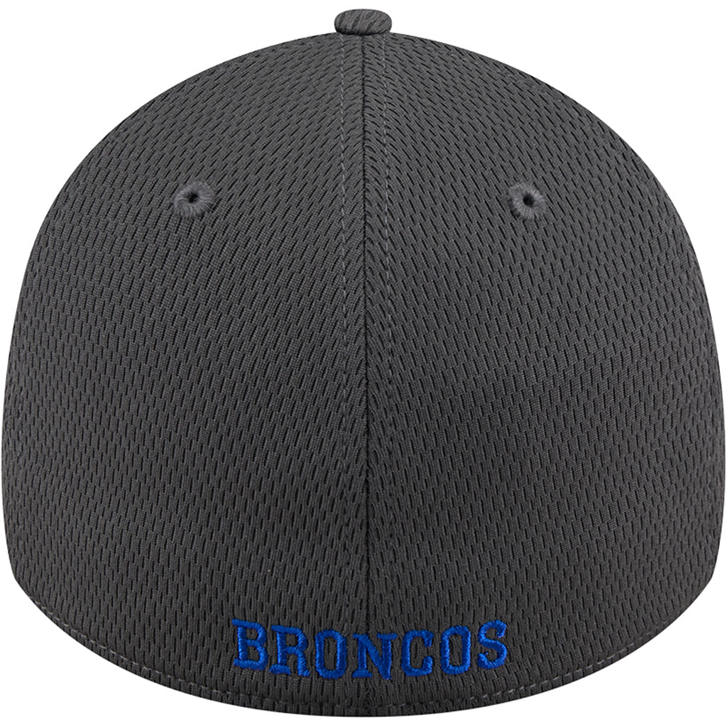 NFL Denver Broncos New Era Tonal Graphite 39THIRTY Flex Fit Hat - Graphite