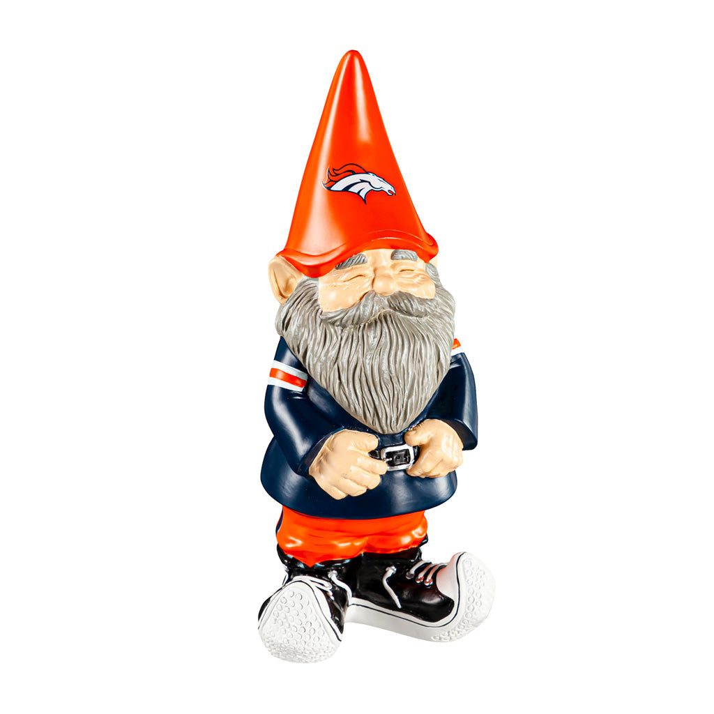 NFL Denver Broncos Evergreen 11" Garden Gnome Statue
