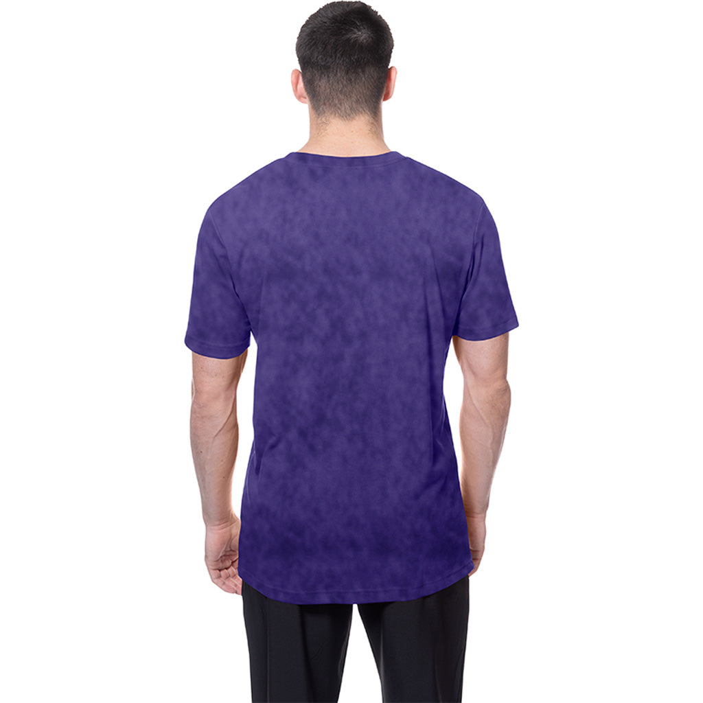 NBA Los Angeles Lakers New Era Throwback Wash T-Shirt - Purple