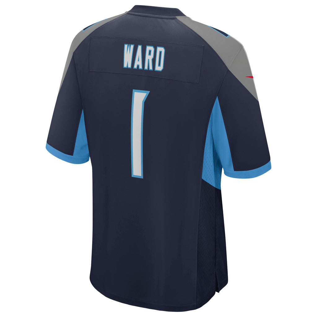 NFL Tennessee Titans Cam Ward Nike Home Game Jersey - Navy