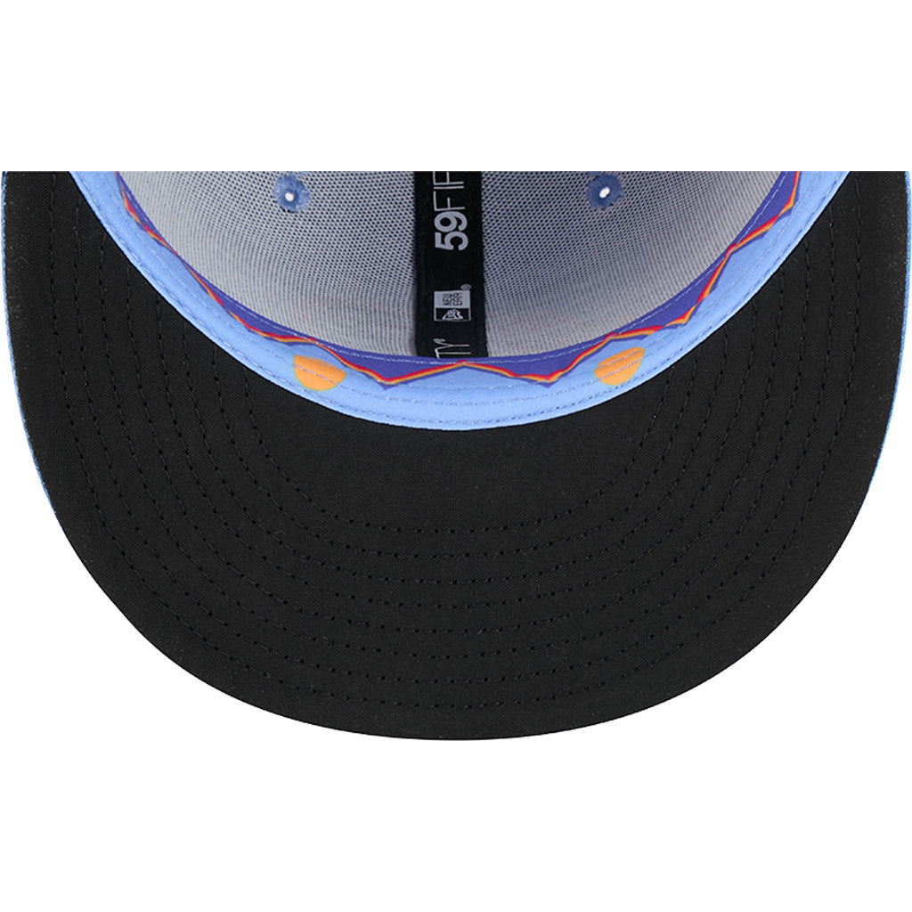 MLB Colorado Rockies New Era 2025 City Connect Authentic Collection 59FIFTY Fitted Hat - Light Blue