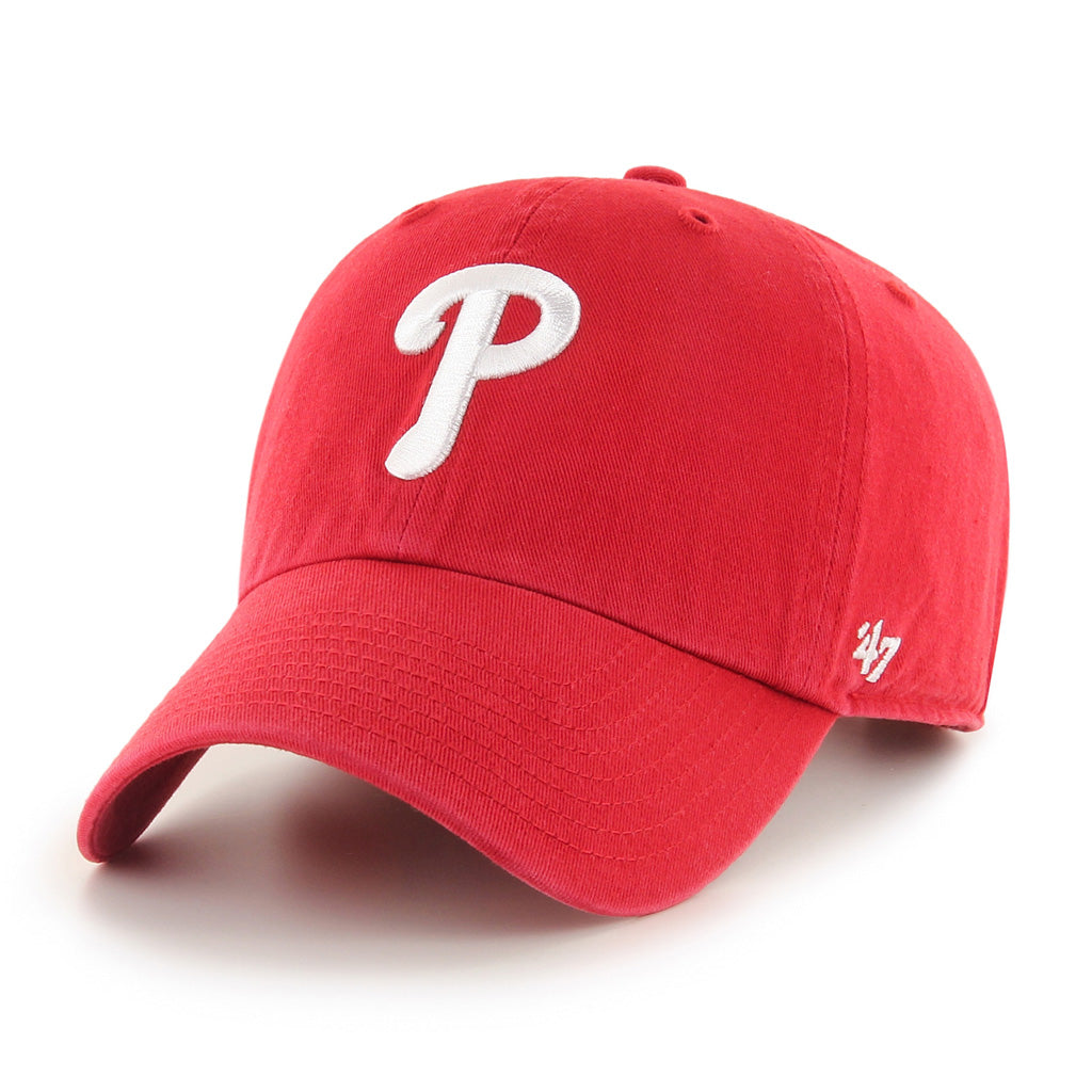 MLB Philadelphia Phillies '47 Clean Up Adjustable Hat - Red