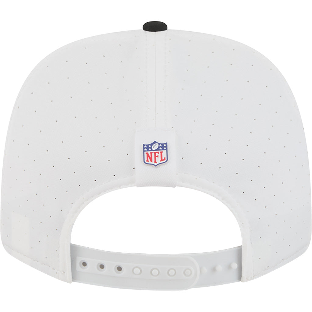 NFL Atlanta Falcons New Era 2025 Training 9SEVENTY Stretch-Snapback Hat - White