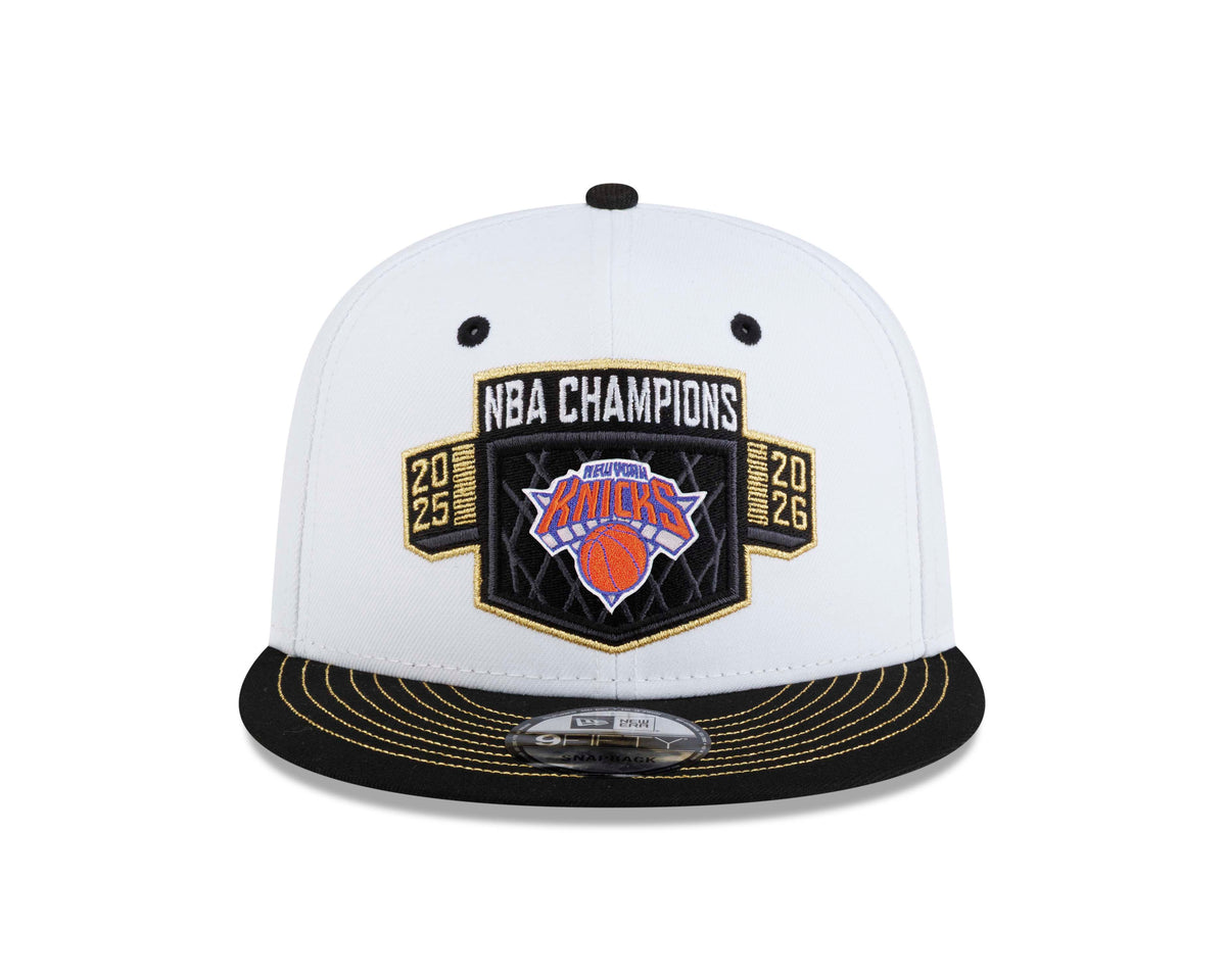 NBA New York Knicks New Era 2026 Champ Locker Room 9FIFTY Hat- White