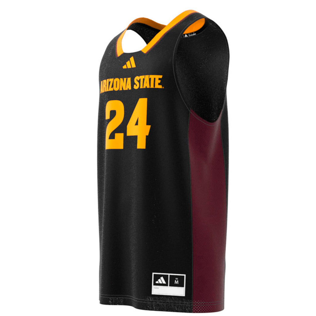 NCAA Arizona State Sun Devils adidas 2025 Swingman Jersey - Black