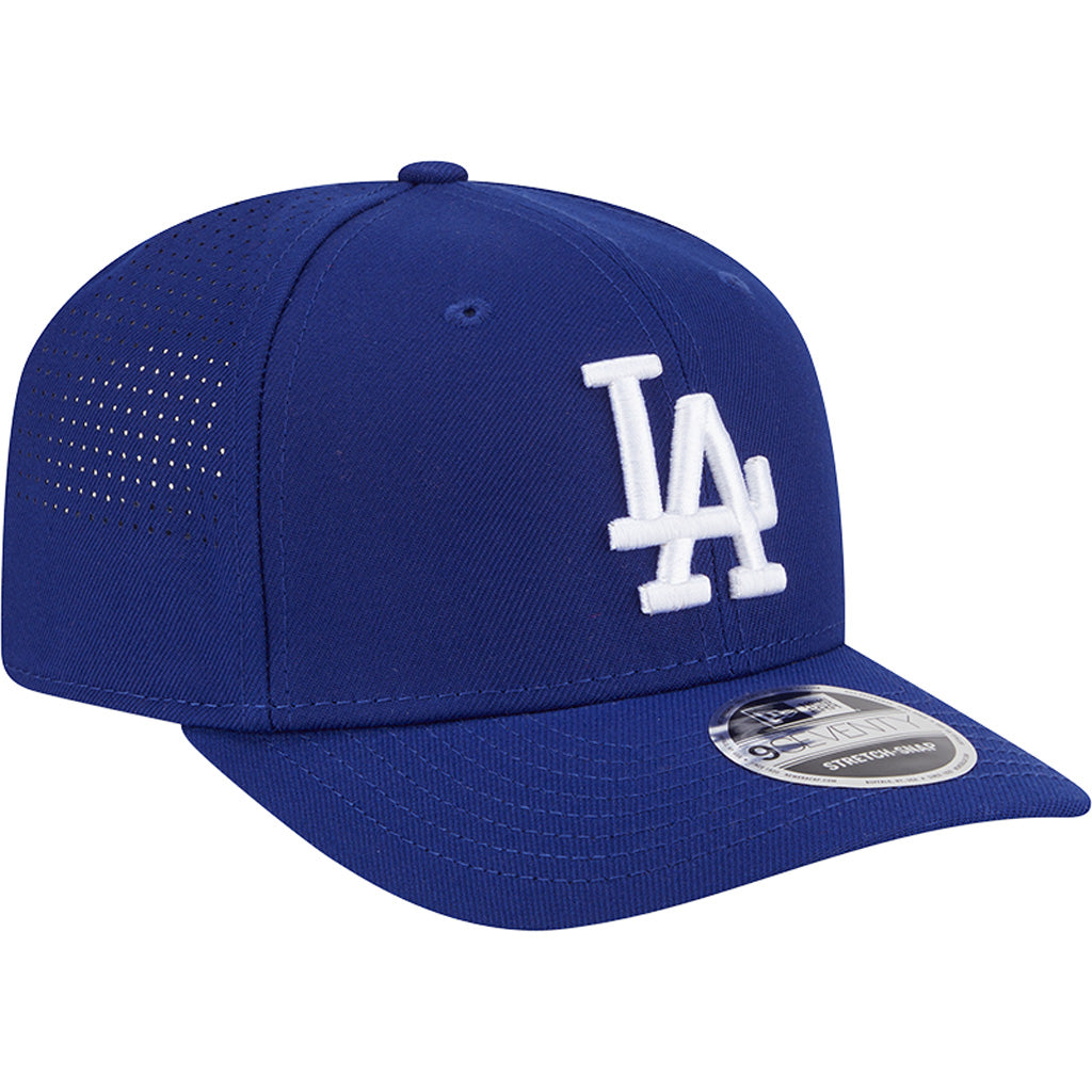 NFL Los Angeles Dodgers New Era Performance 9SEVENTY Stretch-Snapback Hat - Blue