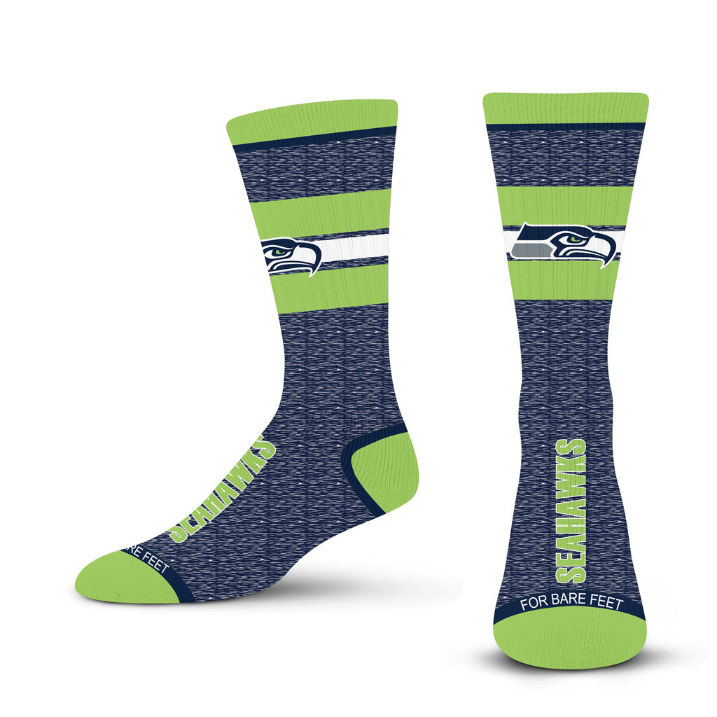 NFL Seattle Seahawks For Bare Feet Spotlight Socks - Green