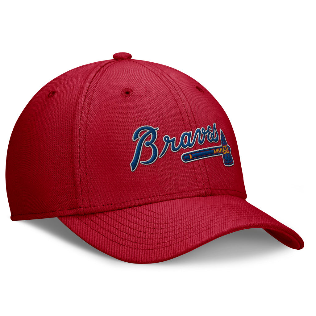 MLB Atlanta Braves Nike Alternate Flex Fit Hat - Red