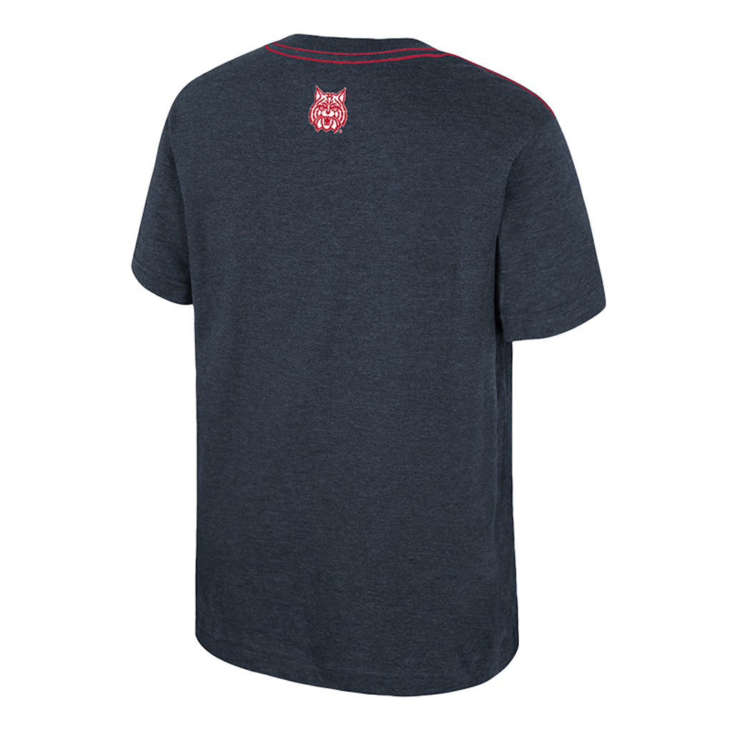 NCAA Arizona Wildcats Colosseum Youth Wade T-Shirt - Navy