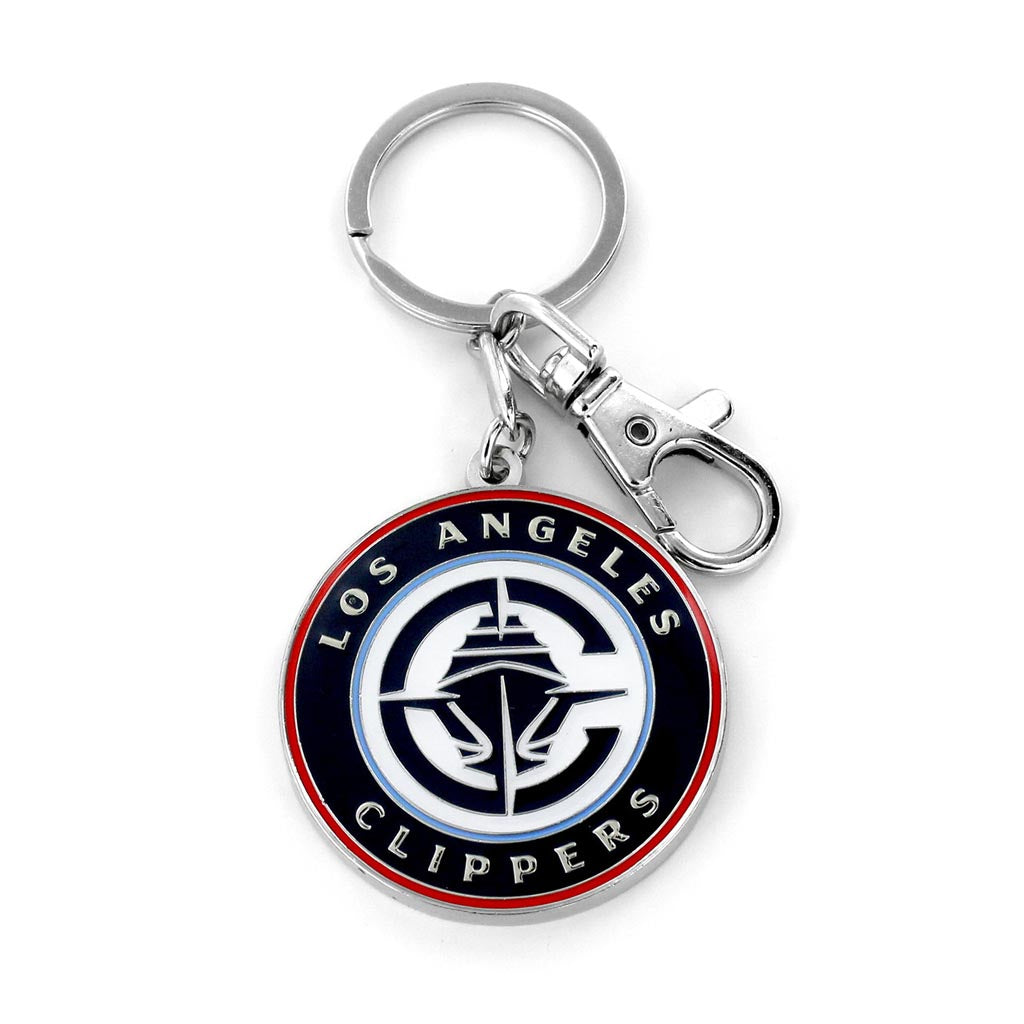 NBA Los Angeles Clippers Aminco Logo Keychain - Navy