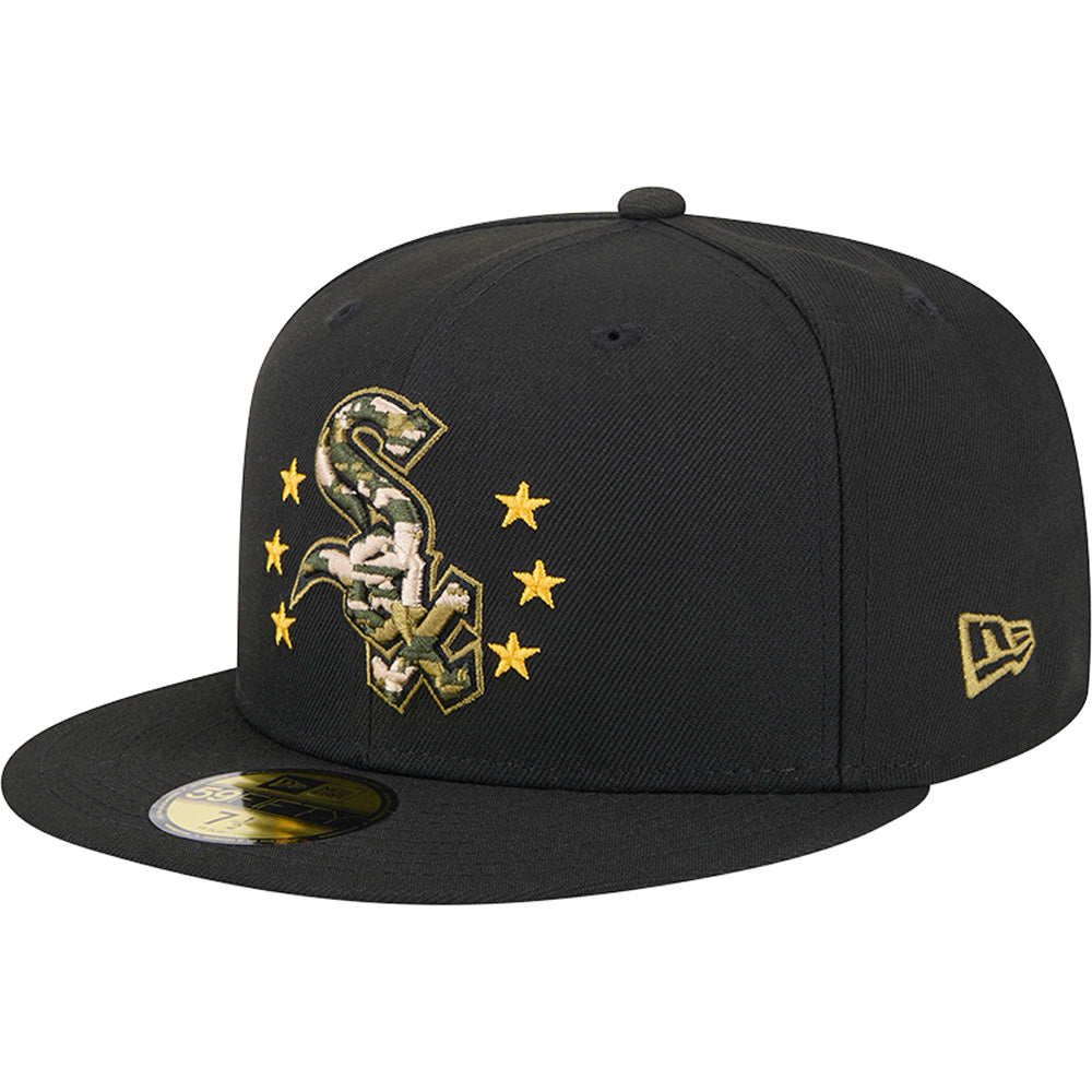 MLB Chicago White Sox New Era 2024 Armed Forces On-Field 59FIFTY Fitted
