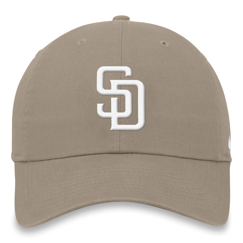 MLB San Diego Padres Nike White Logo Adjustable