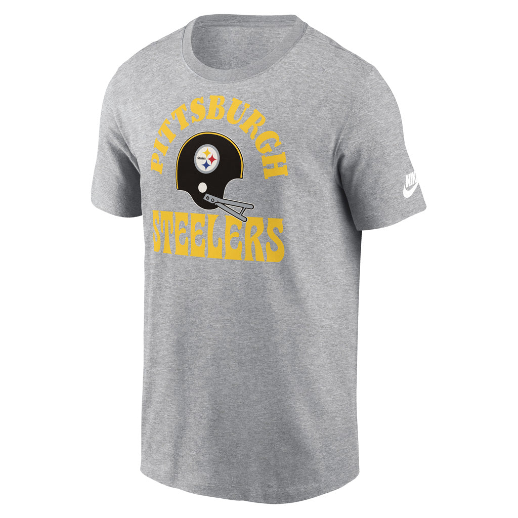 NFL Pittsburgh Steelers Nike Groove Essential T-Shirt - Gray