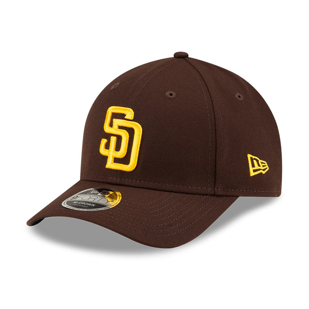 MLB San Diego Padres New Era Game Player Replica 9FORTY M-Crown Hat - Brown